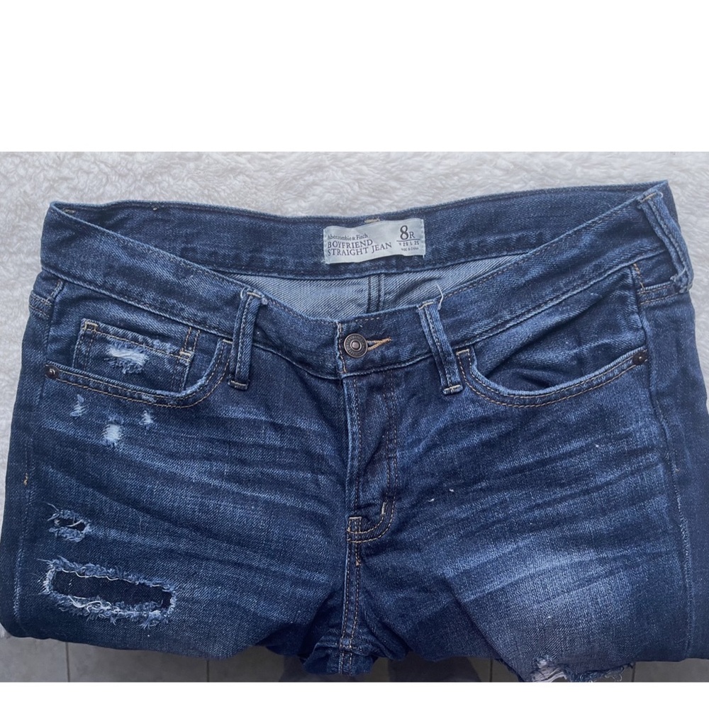 Abercrombie and Fitch Boyfriend Straight Jean